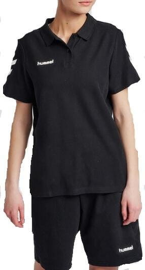 T-shirt Hummel Cotton Polo Shirt Women Black