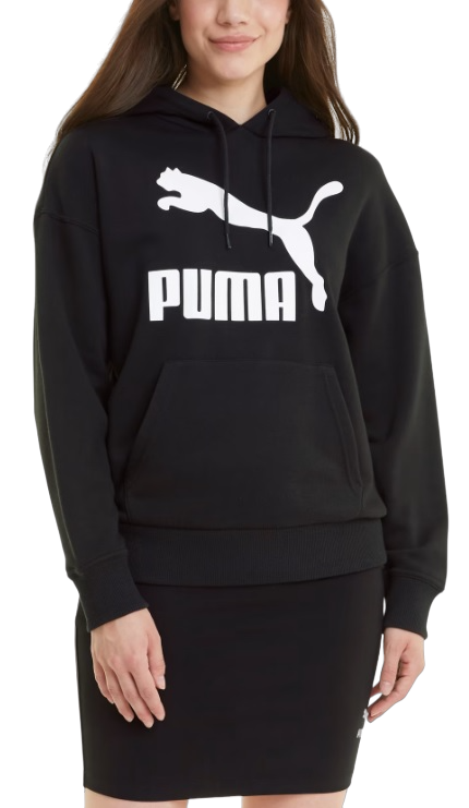 Φούτερ-Jacket με κουκούλα Puma Classics Logo Hoodie